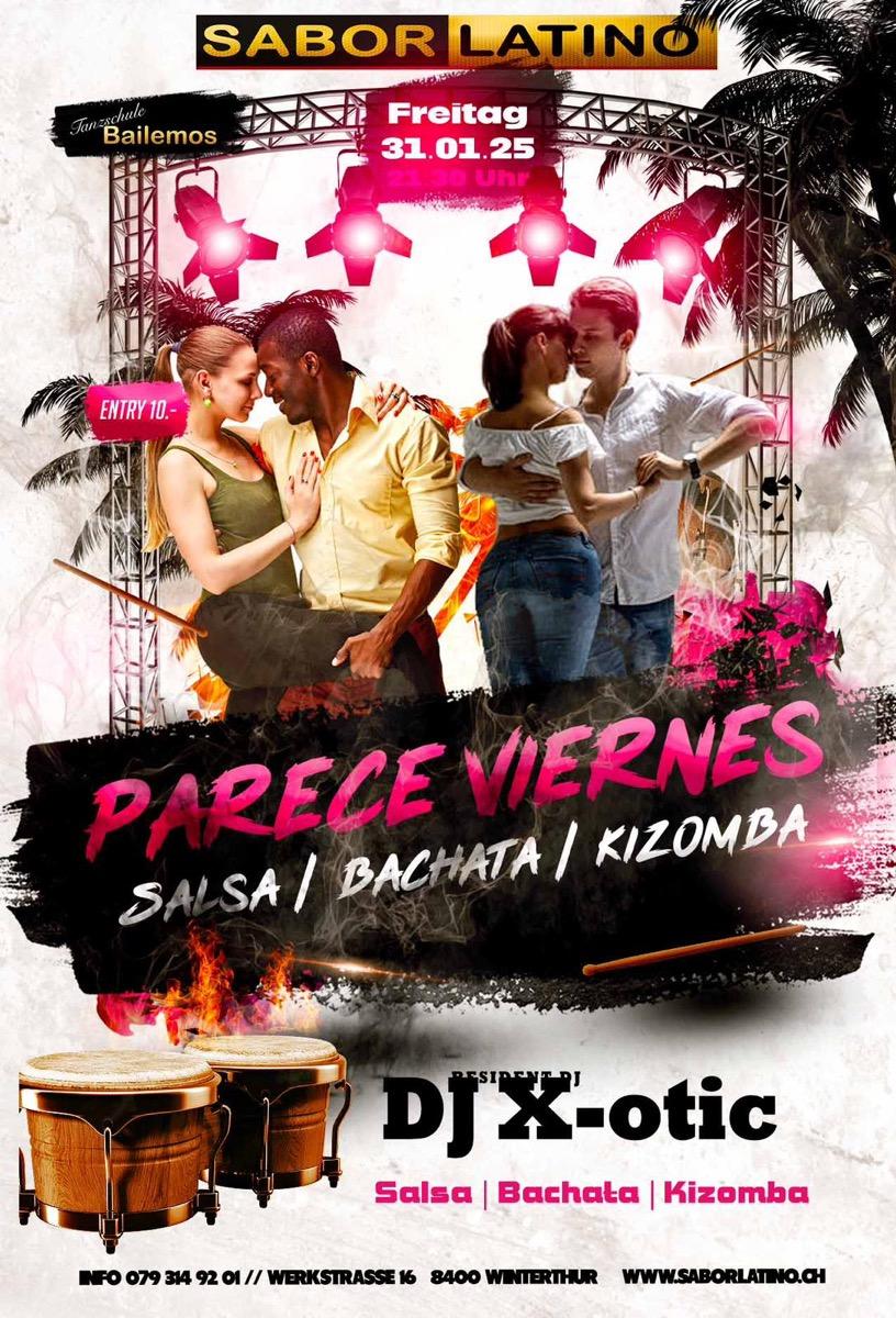 DJ EXOTIC performing Latin music in Zurich