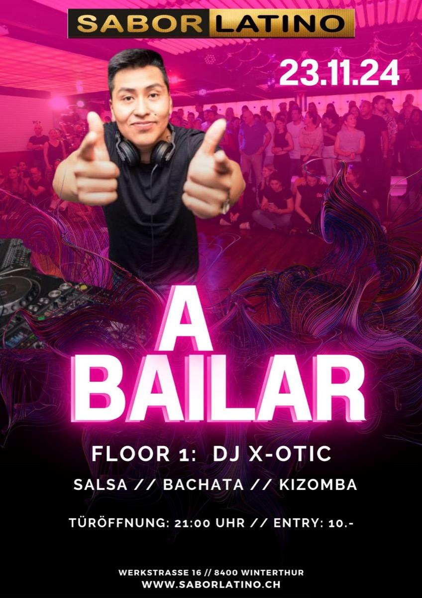 DJ EXOTIC performing Salsa music in Winterthur