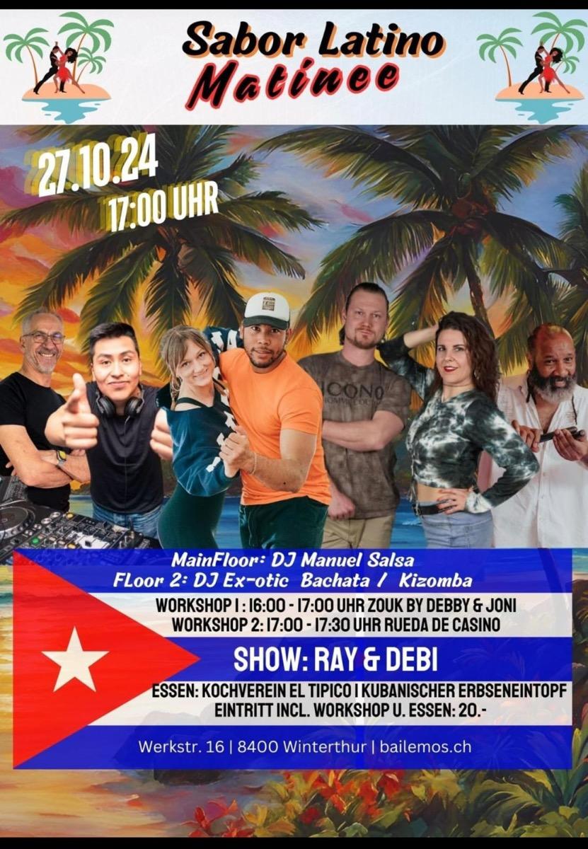 DJ EXOTIC performing Bachata music in Winterthur